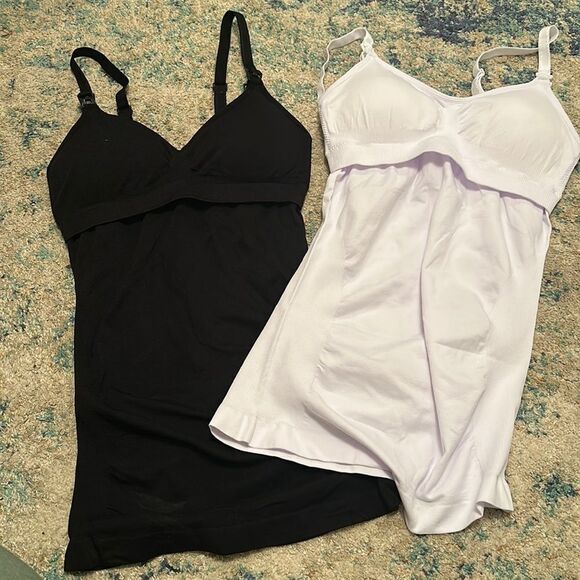 NWOT Beli Bea Nursing Pumping Cami Tanks Lot of 2 - Picture 1 of 3